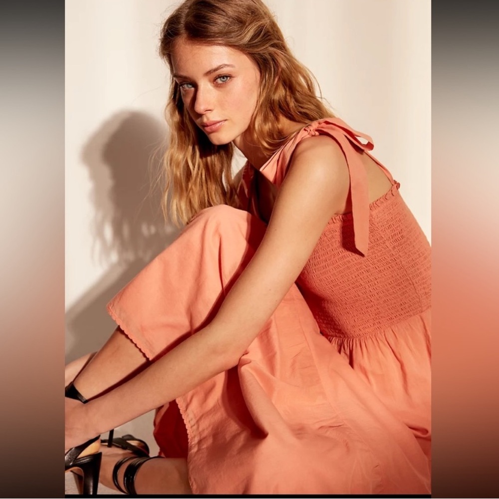 Wilfred Alba Dress in Tawny Orange